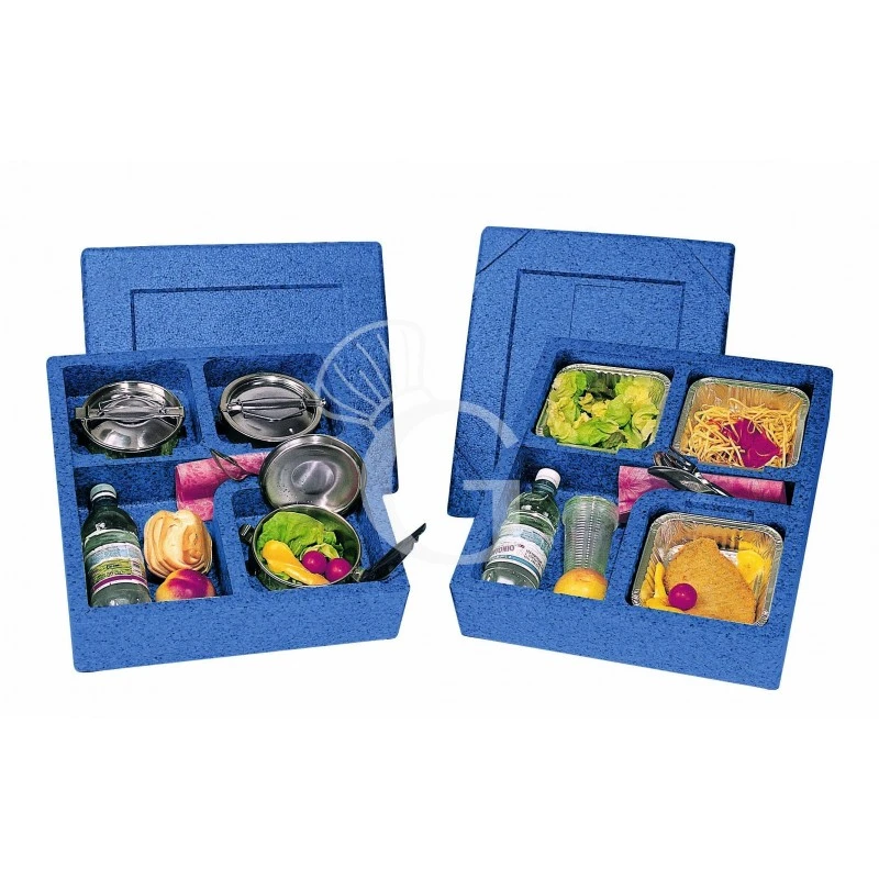 Contenitore Isotermico Monopasto Suddiviso In Tre Alveoli L 440 Mm X P 380 Mm X H 120 Mm 3 Contenitore Isotermico Monopasto Suddiviso In Tre Alveoli L 440 Mm X P 380 Mm X H 120 Mm