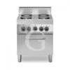 Cucina Professionale Elettrica 4 Piastre Forno Elettrico A Convezione GN1/1 Profondità 650 Mm -Vendite Gastrodomus cucina elettrica 4 piastre forno elettrico a convenzione 2