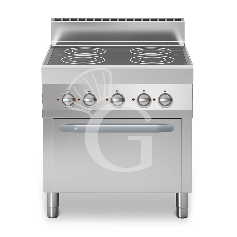 Cucina Elettrica In Vetroceramica Forno Elettrico A Convezione Profondità 700 Mm 3 Cucina Elettrica In Vetroceramica Forno Elettrico A Convezione Profondità 700 Mm