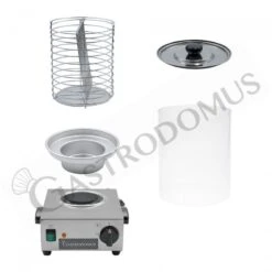 Cuoci Hot Dog Con Potenza 800 W E Dimensioni L 350 Mm X P 350 Mm X H 440 Mm -Vendite Gastrodomus cuoci hot dog con potenza 800 w e dimensioni l 350 mm x p 350 mm x h 440 mm 3