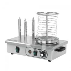 Cuoci Hot Dog 700 W 3 Spiedi L 480 Mm X P 310 Mm X H 413 Mm -Vendite Gastrodomus cuoci hot dog potenza 700 w 3 spiedi l 480 mm x p 310 mm x h 413 mm 1