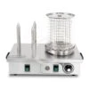 Cuoci Hot Dog 700 W 3 Spiedi L 480 Mm X P 310 Mm X H 413 Mm 1 Cuoci Hot Dog 700 W 3 Spiedi L 480 Mm X P 310 Mm X H 413 Mm -Vendite Gastrodomus cuoci hot dog potenza 700 w 3 spiedi l 480 mm x p 310 mm x h 413 mm