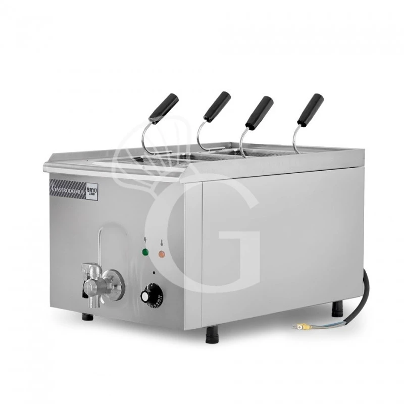 Bollitore Pasta Elettrico Da Banco 1 Vasca L 400 Mm X P 680 Mm X H 370 Mm 20 LT 4500 W 4 Bollitore Pasta Elettrico Da Banco 1 Vasca L 400 Mm X P 680 Mm X H 370 Mm 20 LT 4500 W - immagine 2