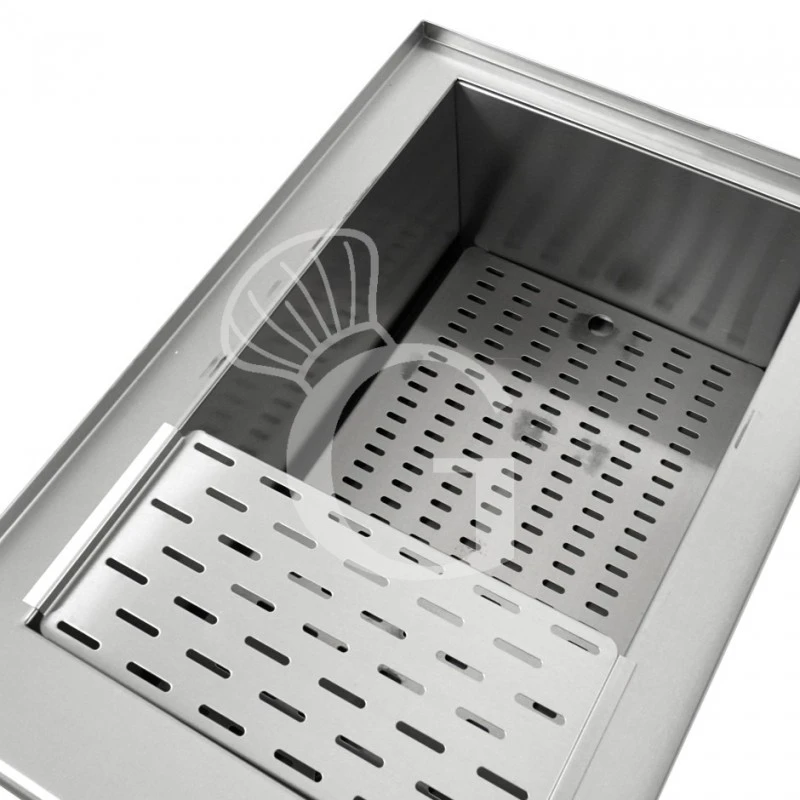 Bollitore Pasta Elettrico Da Banco 1 Vasca L 400 Mm X P 680 Mm X H 370 Mm 20 LT 4500 W 7 Bollitore Pasta Elettrico Da Banco 1 Vasca L 400 Mm X P 680 Mm X H 370 Mm 20 LT 4500 W - immagine 5