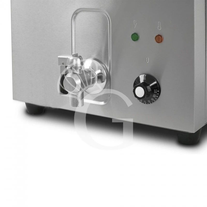 Bollitore Pasta Elettrico Da Banco 1 Vasca L 400 Mm X P 680 Mm X H 370 Mm 20 LT 4500 W 8 Bollitore Pasta Elettrico Da Banco 1 Vasca L 400 Mm X P 680 Mm X H 370 Mm 20 LT 4500 W - immagine 6