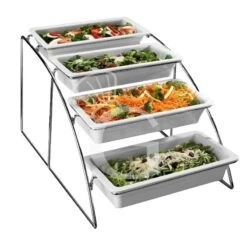 Espositore L 360 Mm X P 525 Mm X H 325 Mm Predisposto Per Bacinelle GN1/3