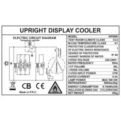 Frigo Bibite Ventilato 60 LT 0°C/+10°C Colore Bianco 20 Frigo Bibite Ventilato 60 LT 0°C/+10°C Colore Bianco -Vendite Gastrodomus espositore refrigerato ventilato per bibite 0c10c 60 lt colore bianco 8