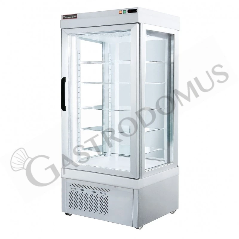 Espositore Refrigerato Pasticceria Statico 620 LT +2°C/+10°C 3 Lati Vetro 3 Espositore Refrigerato Pasticceria Statico 620 LT +2°C/+10°C 3 Lati Vetro