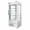 Vetrina Pasticceria Refrigerata Statico 630 LT +2°C/+10°C 4 Lati Vetro