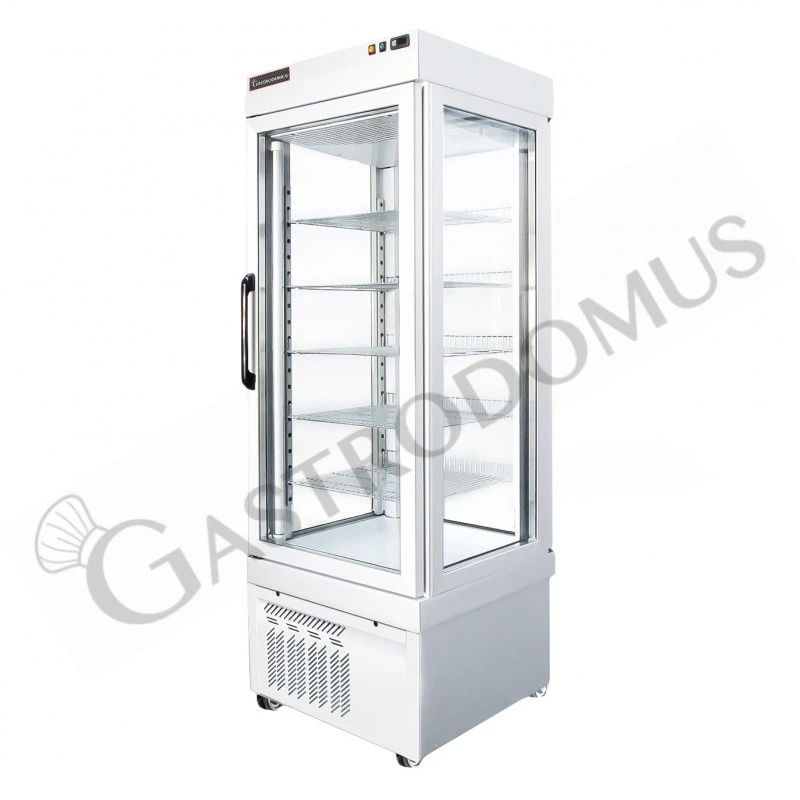 Vetrina Pasticceria Refrigerata Ventilato 430 LT -5°C/+10°C 4 Lati Vetro 3 Vetrina Pasticceria Refrigerata Ventilato 430 LT -5°C/+10°C 4 Lati Vetro