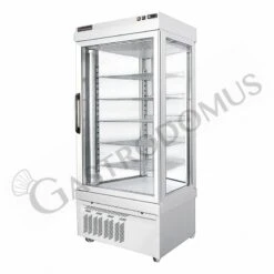 Vetrina Pasticceria Refrigerata Ventilato 595 LT -5°C/+10°C 4 Lati Vetro