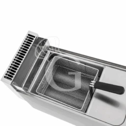 Friggitrice Professionale Da Banco A Gas 1 Vasca 8 LT 6800 W -Vendite Gastrodomus friggitrice a gas 1 vasca capacita lt 8 1