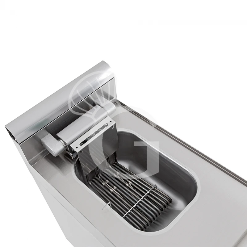 Friggitrice Industriale Elettrica Su Armadio Chiuso 1 Vasca 10 LT 7,5 Kw Trifase 5 Friggitrice Industriale Elettrica Su Armadio Chiuso 1 Vasca 10 LT 7,5 Kw Trifase - immagine 3