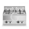 Friggitrice Industriale Elettrica Da Banco 2 Vasche 10 LT + 10 LT 15 Kw Trifase -Vendite Gastrodomus friggitrice elettrica 2 vasche capacita lt 1010