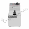 Friggitrice Elettrica Da Banco 1 Vasca 4 LT Potenza 1,8 KW Monofase -Vendite Gastrodomus friggitrice elettrica da banco 1 vasca 4 lt 2000 w monofase
