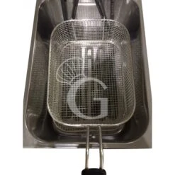 Friggitrice Elettrica Da Banco 1 Vasca Con Rubinetto 12 LT Potenza 6 KW Trifase 7 Friggitrice Elettrica Da Banco 1 Vasca Con Rubinetto 12 LT Potenza 6 KW Trifase -Vendite Gastrodomus friggitrice elettrica da banco 1 vasca capacita 10 lt 6000 w rubinetto 2