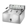 Friggitrice Elettrica Da Banco 1 Vasca 25 LT Potenza 9 KW Trifase -Vendite Gastrodomus friggitrice elettrica da banco 1 vasca capacita 25 lt 9000 w