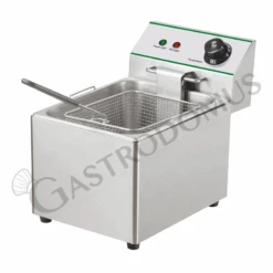 Friggitrice Elettrica Da Banco 1 Vasca 8 LT Potenza 2,85 Kw Monofase
