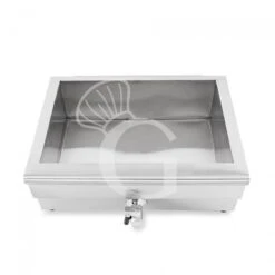 Friggitrice Elettrica Da Banco Con 1 Vasca Capacità 30 LT Con Controllo Temperatura, Potenza 4,8 KW, Monofase -Vendite Gastrodomus friggitrice elettrica da banco con 1 vasca capacita 30 lt con controllo temperatura 4800 w monofase 5