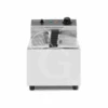 Friggitrice Elettrica Da Banco 1 Vasca 8 LT Potenza 2,8 KW Monofase 1 Friggitrice Elettrica Da Banco 1 Vasca 8 LT Potenza 2,8 KW Monofase -Vendite Gastrodomus friggitrice elettrica da banco con 1 vasca capacita 8 lt 3100 w monofase