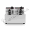 Friggitrice Elettrica Da Banco 2 Vasche 4+4 LT Potenza 1,8 KW + 1,8 KW Monofase -Vendite Gastrodomus friggitrice elettrica da banco con 2 vasche capacita 44 lt 22 kw monofase
