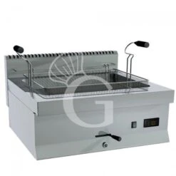 Friggitrice Elettrica Per Pasticceria Da Banco 1 Vasca 10 LT L 700 Mm X P 650 Mm X H 285 Mm