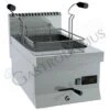 Friggitrice Elettrica Per Pasticceria Da Banco 1 Vasca 5 LT L 350 Mm X P 650 Mm X H 285 Mm -Vendite Gastrodomus friggitrice elettrica per pasticceria da banco con 1 vasca di capacita 5 litri