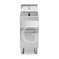 Friggitrice Professionale A Gas Su Armadio Chiuso 1 Vasca 13 LT 11 Kw