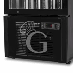 Frigo Bibite Ventilato 1 Porta Battente 258 LT 2°C/+8°C Colore Nero -Vendite Gastrodomus frigo bibite ventilato 1 porta battente 258 lt 2c8c colore nero 2