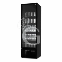 Frigo Bibite Ventilato 1 Porta Battente 479 LT 2°C/+8°C Colore Nero -Vendite Gastrodomus frigo bibite ventilato 1 porta battente 479 lt 2c8c colore nero 1