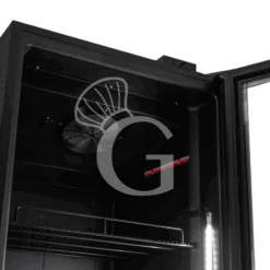 Frigo Bibite Ventilato 1 Porta Battente 479 LT 2°C/+8°C Colore Nero -Vendite Gastrodomus frigo bibite ventilato 1 porta battente 479 lt 2c8c colore nero 3