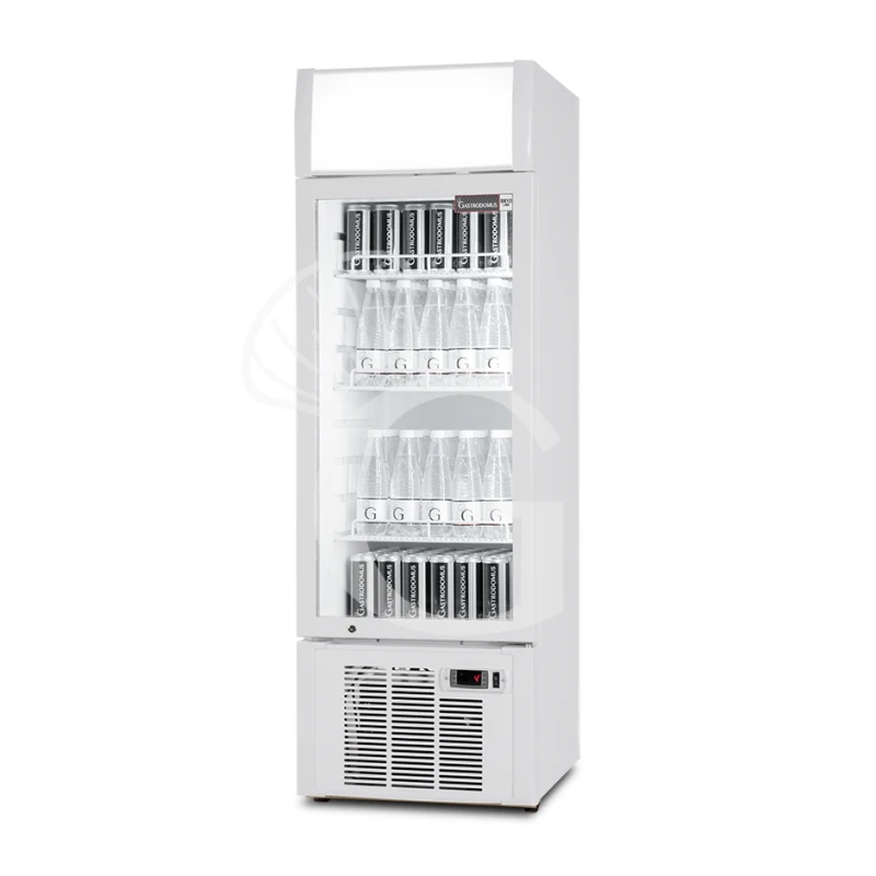 Frigo Bibite Ventilato 1 Porta Battente Con Canopy 181 LT 2°C/+8°C Colore Bianco 5 Frigo Bibite Ventilato 1 Porta Battente Con Canopy 181 LT 2°C/+8°C Colore Bianco - immagine 3