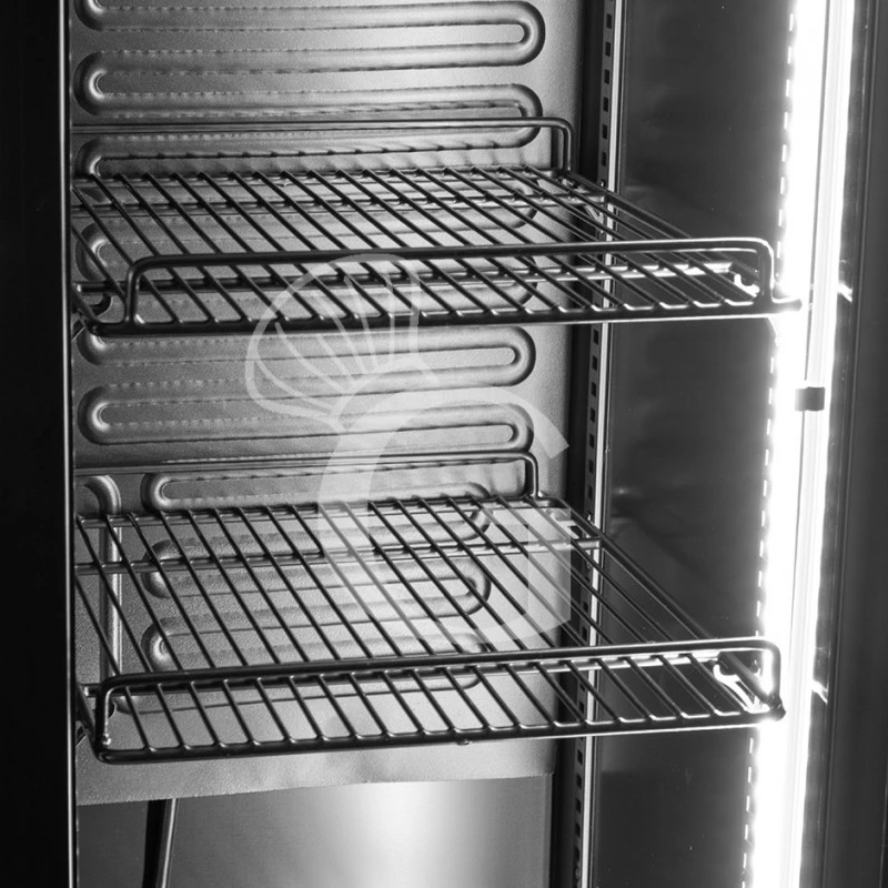 Frigo Bibite Ventilato 1 Porta Con Canopy 150 LT 0°C/+10°C Colore Nero 7 Frigo Bibite Ventilato 1 Porta Con Canopy 150 LT 0°C/+10°C Colore Nero - immagine 5