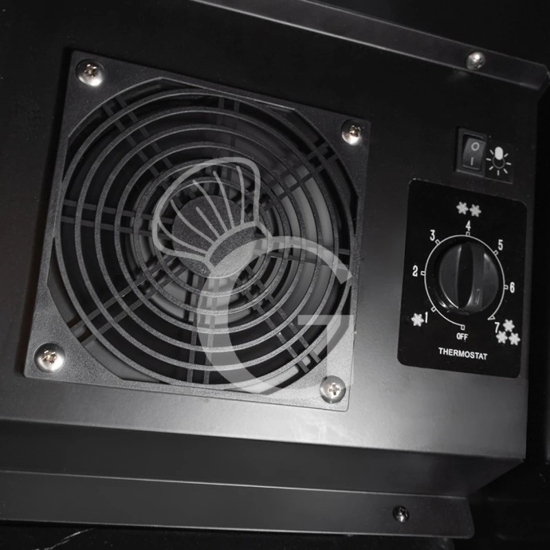 Frigo Bibite Ventilato 1 Porta Con Canopy 150 LT 0°C/+10°C Colore Nero 8 Frigo Bibite Ventilato 1 Porta Con Canopy 150 LT 0°C/+10°C Colore Nero - immagine 6