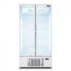 Frigo Bibite Ventilato 2 Porte Battenti 1021 LT 2°C/+8°C Colore Bianco -Vendite Gastrodomus frigo bibite ventilato 2 porte battenti 1021 lt 2c8c colore bianco 4