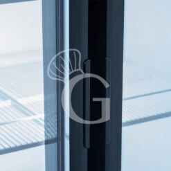 Frigo Bibite Ventilato 2 Porte Battenti Con Canopy 490 LT 0°C/+10°C Colore Nero -Vendite Gastrodomus frigo bibite ventilato 2 porte battenti con canopy 490 lt 0c10c colore nero 7