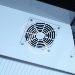 Frigo Bibite Ventilato 2 Porte Battenti Con Canopy 490 LT 0°C/+10°C Colore Nero -Vendite Gastrodomus frigo bibite ventilato 2 porte battenti con canopy 490 lt 0c10c colore nero 8