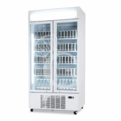Frigo Bibite Ventilato 2 Porte Battenti Con Canopy 736 LT 2°C/+8°C Colore Bianco -Vendite Gastrodomus frigo bibite ventilato 2 porte battenti con canopy 736 lt 2c8c colore bianco 2