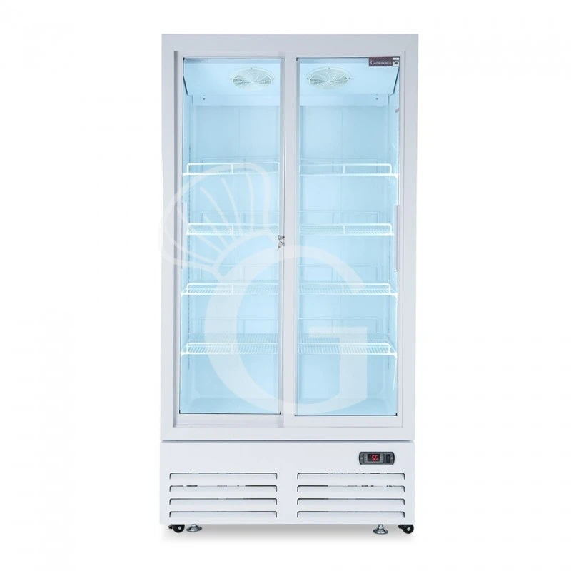 Frigo Bibite Ventilato 2 Porte Scorrevoli 751 LT 2°C/+8°C Colore Bianco - immagine 3