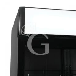 Frigo Bibite Ventilato 2 Porte Scorrevoli Con Canopy 1001 LT 2°C/+8°C Colore Nero -Vendite Gastrodomus frigo bibite ventilato 2 porte scorrevoli con canopy 1001 lt 2c8c colore nero 7