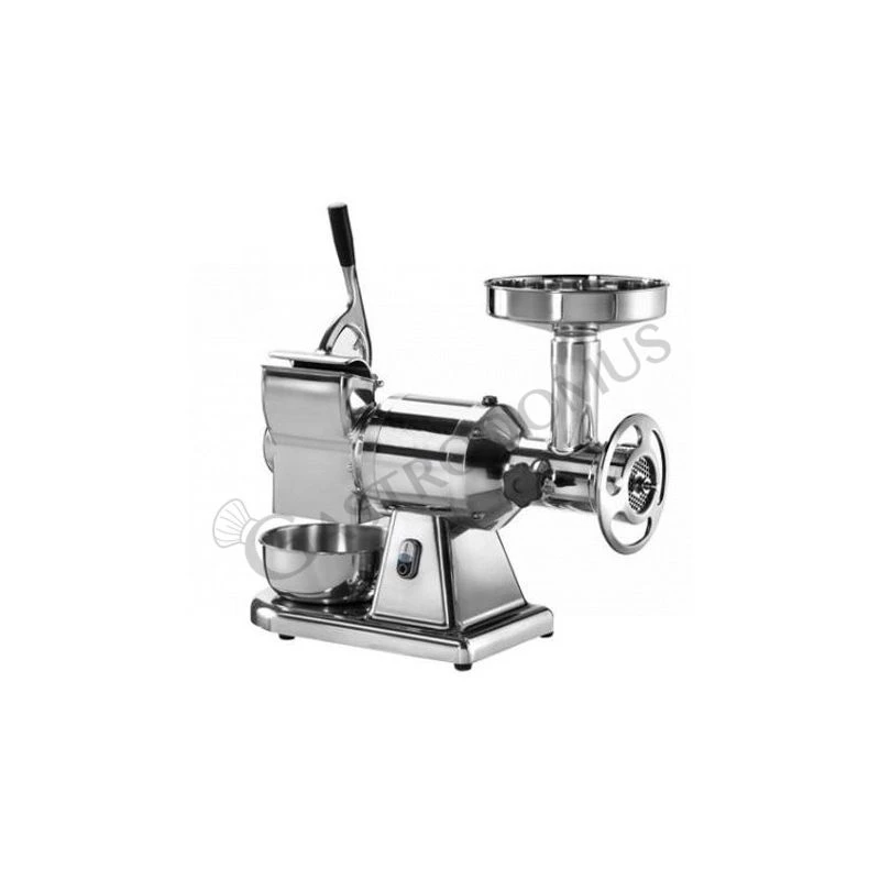 Tritacarne Grattugia Monofase Gruppo Macinazione Inox Produzione 150/250 Kg/h L 630 Mm X P 305 Mm X H 510/660 Mm 3 Tritacarne Grattugia Monofase Gruppo Macinazione Inox Produzione 150/250 Kg/h L 630 Mm X P 305 Mm X H 510/660 Mm