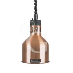 Lampada Riscaldante Color Rame Diametro 175 Mm Luce Bianca