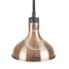 Lampada Riscaldante Color Rame Diametro 290 Mm Luce Bianca -Vendite Gastrodomus lampada riscaldante color rame diametro 290 mm luce bianca