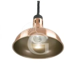 Lampada Riscaldante Color Rame Diametro 290 Mm Luce Bianca -Vendite Gastrodomus lampada riscaldante color rame diametro 290 mm luce bianca 2