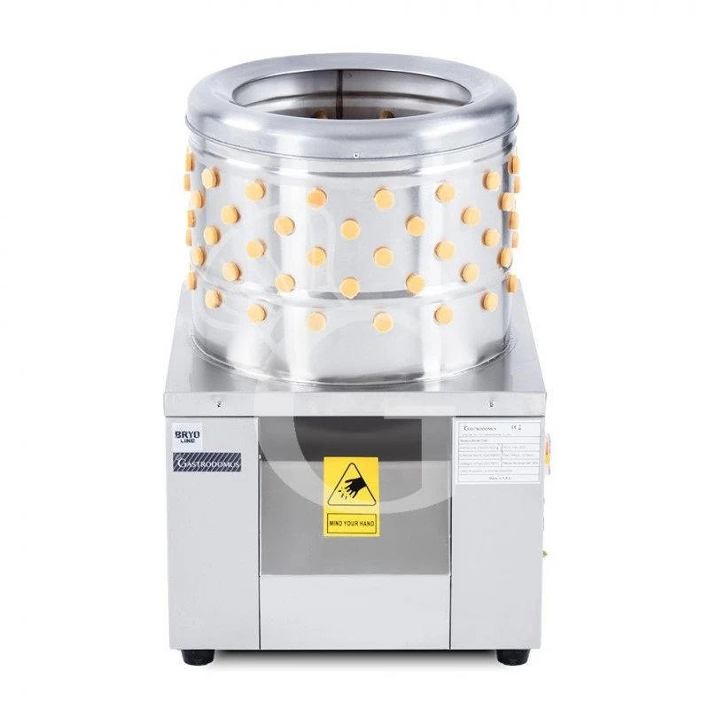 Macchina Spiumatrice Elettrica Per Piccioni A Secco, Cestello Ø 410 Mm - 0,18 KW 3 Macchina Spiumatrice Elettrica Per Piccioni A Secco, Cestello Ø 410 Mm - 0,18 KW