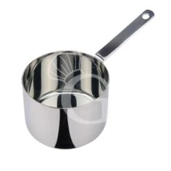 Mini Padella Alta In Acciaio Inox Diametro 90 Mm X H 60 Mm