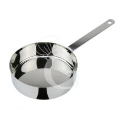 Mini Padella In Acciaio Inox Diametro 120 Mm X H 35 Mm