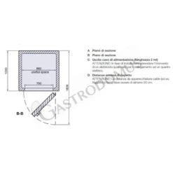 Minicella Refrigerazione Ventilata Con Temperatura 0°C/+10°C In Lamiera INOX AISI304 Classe Energetica B -Vendite Gastrodomus minicella refrigerazione ventilata con temperatura 0c10c in lamiera inox aisi304 classe energetica b 7