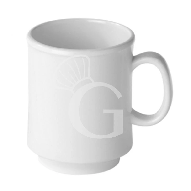 Mug In Melamina Bianca Extraforte Diametro 75 Mm X H 100 Mm 3 Mug In Melamina Bianca Extraforte Diametro 75 Mm X H 100 Mm