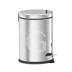 Pattumiera Piccola In Acciaio Inox Da 20 Lt
